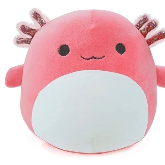 Squishmallow Archie Pink Axolotl, Aquatic Sealife 8" - Picture 1 of 4